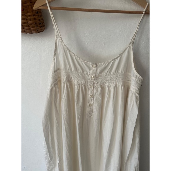 The Great THE EYELET RUFFLE TANK NIGHT DRESS - Picture 5 of 8